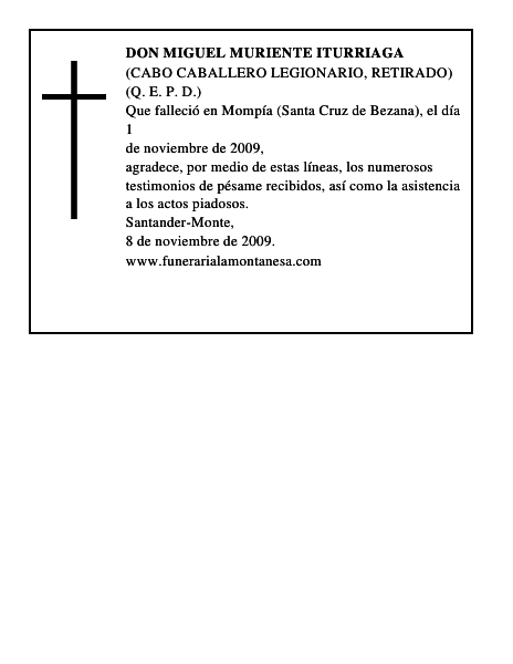 DON MIGUEL MURIENTE ITURRIAGA