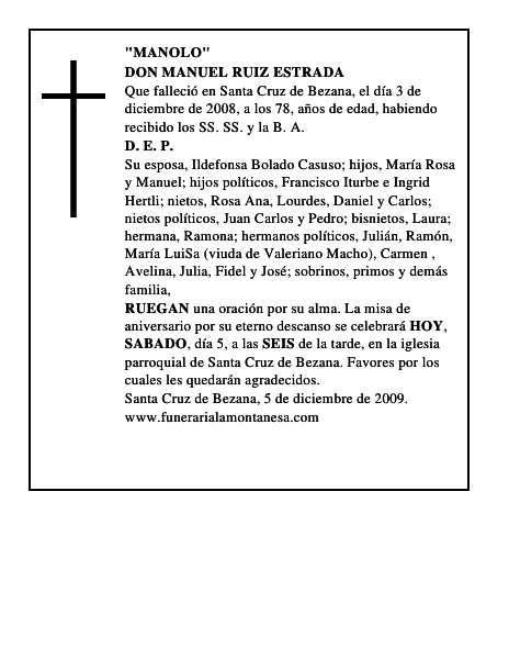 DON MANUEL RUIZ ESTRADA