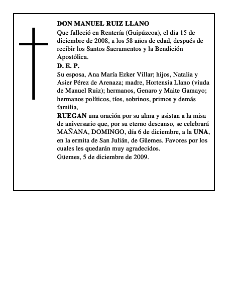 DON MANUEL RUIZ LLANO