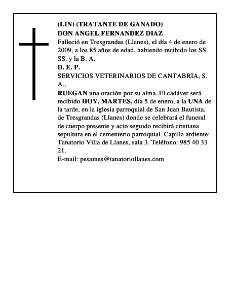 DON ANGEL FERNANDEZ DIAZ