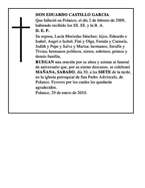 DON EDUARDO CASTILLO GARCIA