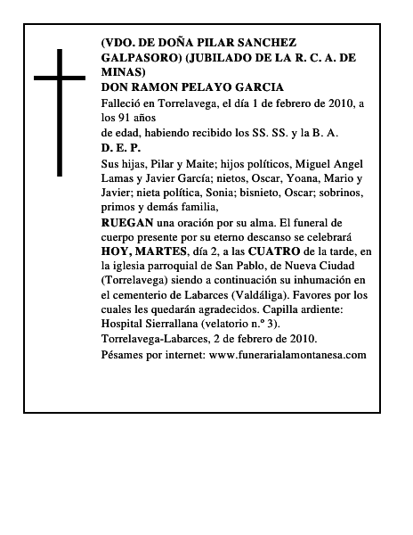 DON RAMON PELAYO GARCIA