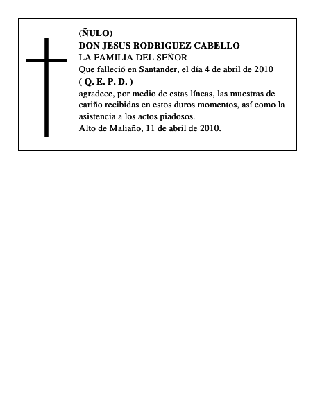 DON JESUS RODRIGUEZ CABELLO