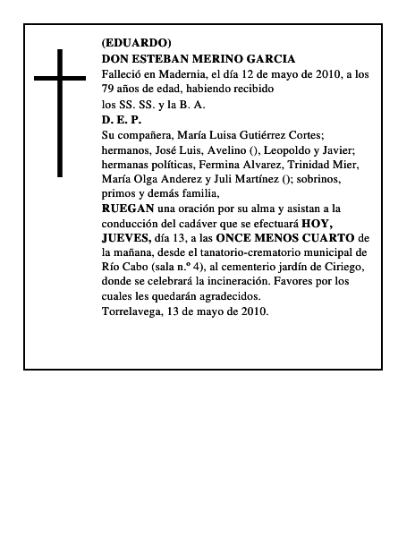 DON ESTEBAN MERINO GARCIA