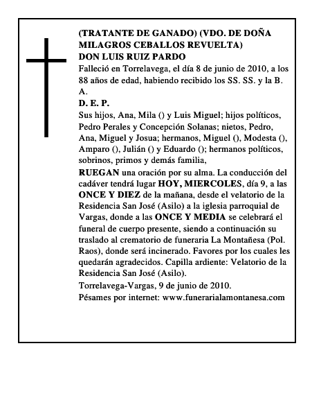 DON LUIS RUIZ PARDO