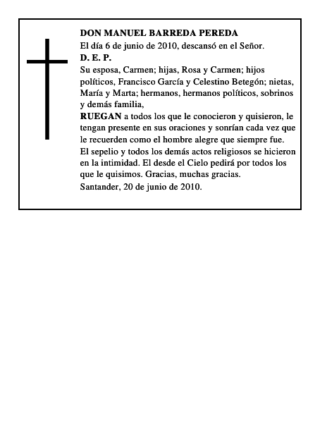 DON MANUEL BARREDA PEREDA