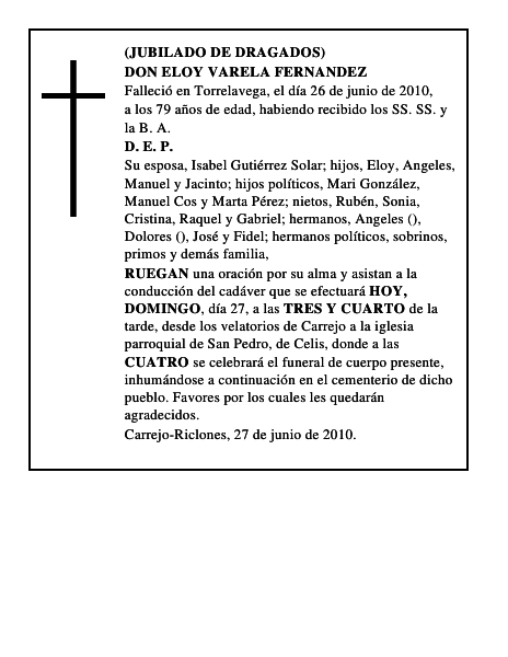 DON ELOY VARELA FERNANDEZ