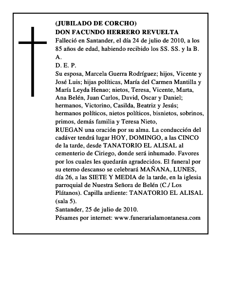 DON FACUNDO HERRERO REVUELTA