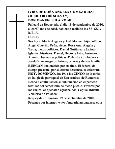 DON MANUEL PILA RODIL