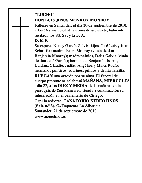 DON LUIS JESUS MONROY MONROY
