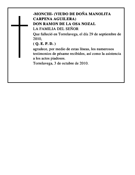 DON RAMON DE LA OSA NOZAL
