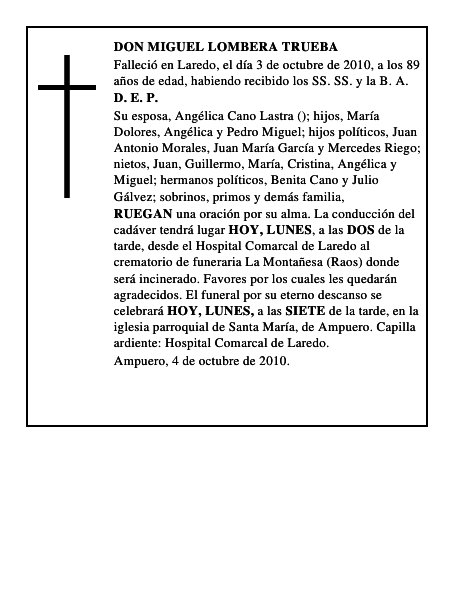 DON MIGUEL LOMBERA TRUEBA