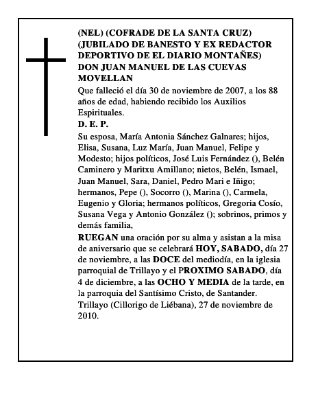 DON JUAN MANUEL DE LAS CUEVAS MOVELLAN