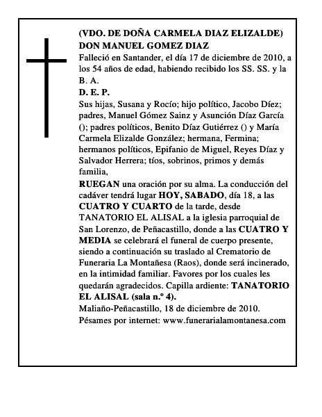DON MANUEL GOMEZ DIAZ