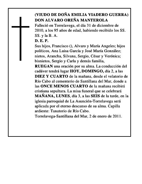 DON ALVARO OREÑA MANTEROLA