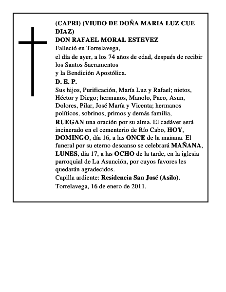 DON RAFAEL MORAL ESTEVEZ