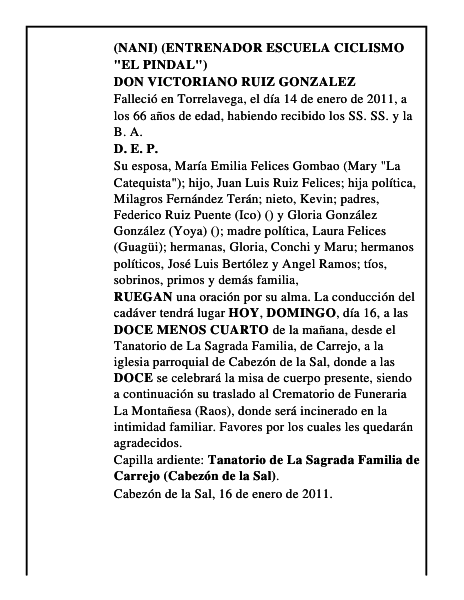 DON VICTORIANO RUIZ GONZALEZ