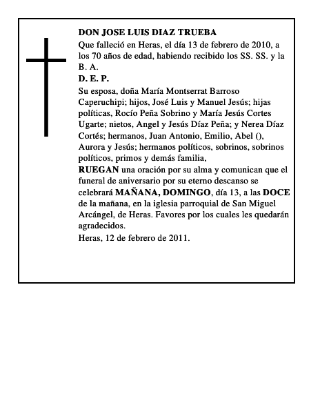 DON JOSE LUIS DIAZ TRUEBA