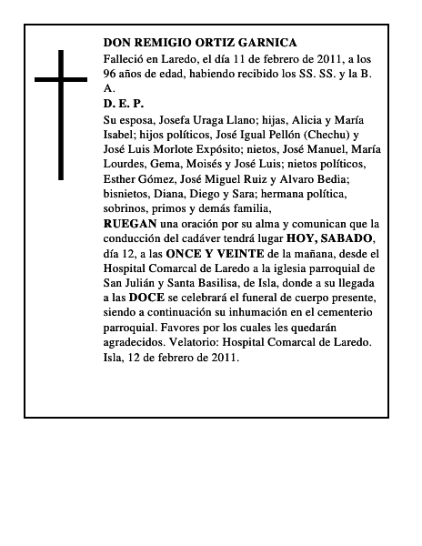 DON REMIGIO ORTIZ GARNICA