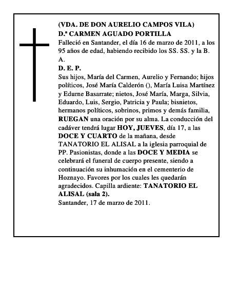 D.ª CARMEN AGUADO PORTILLA
