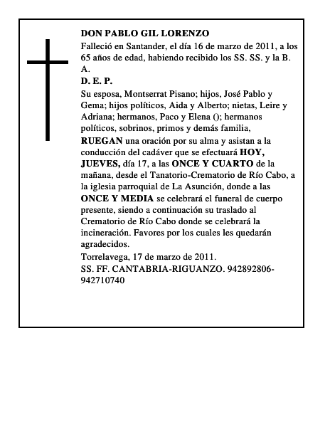 DON PABLO GIL LORENZO