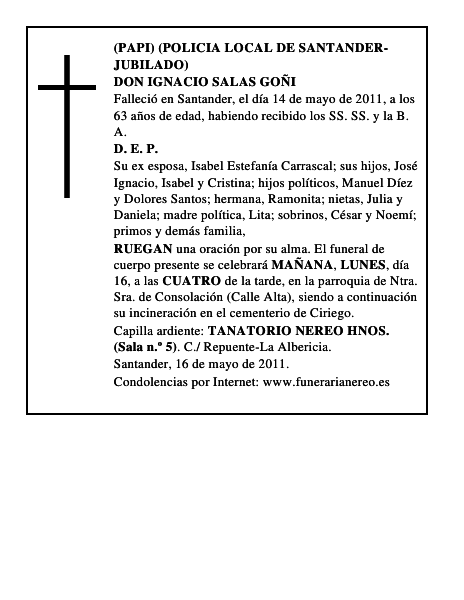 DON IGNACIO SALAS GOÑI