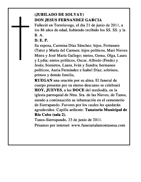 DON JESUS FERNANDEZ GARCIA
