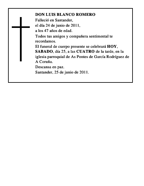 DON LUIS BLANCO ROMERO