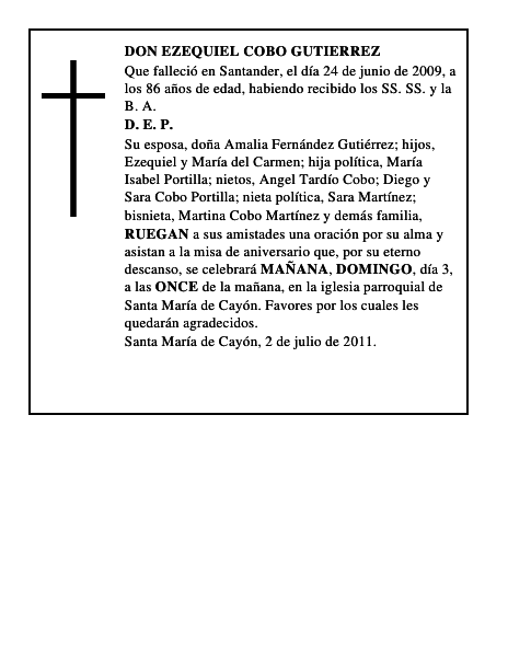 DON EZEQUIEL COBO GUTIERREZ