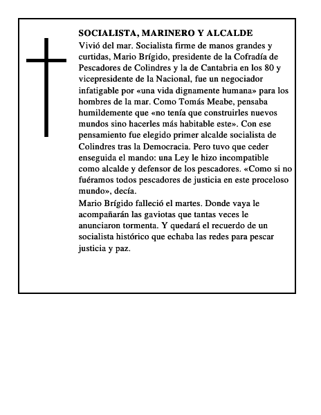 Socialista, marinero y alcalde