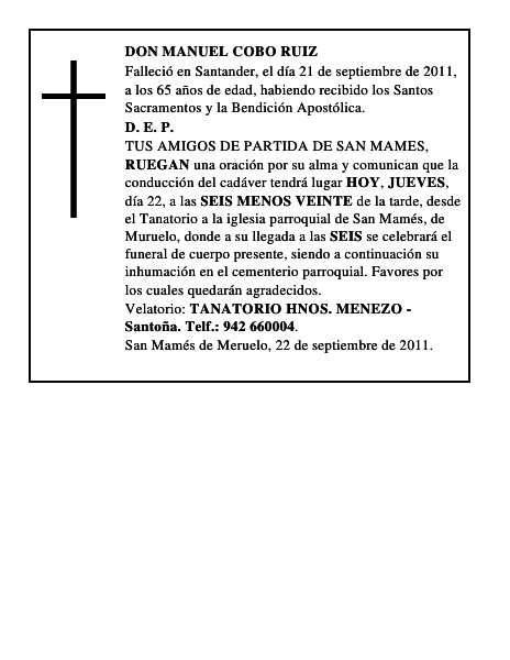 DON MANUEL COBO RUIZ