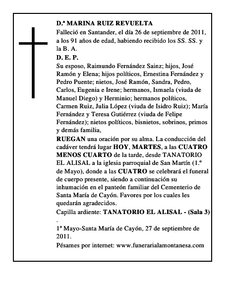 D.ª MARINA RUIZ REVUELTA