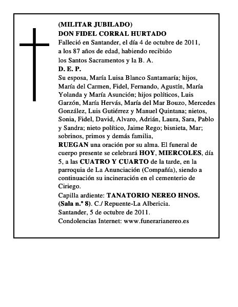 DON FIDEL CORRAL HURTADO