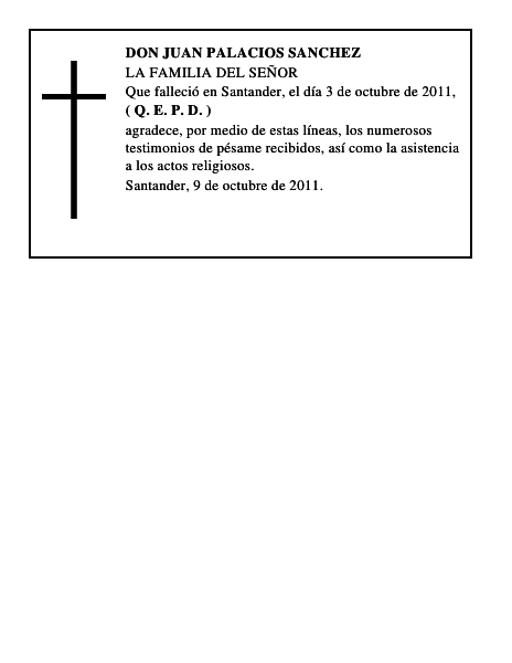 DON JUAN PALACIOS SANCHEZ