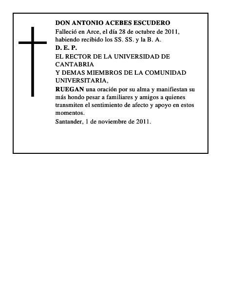 DON ANTONIO ACEBES ESCUDERO