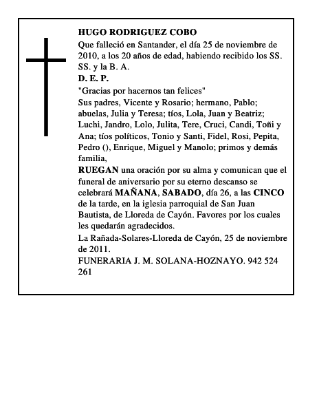 HUGO RODRIGUEZ COBO