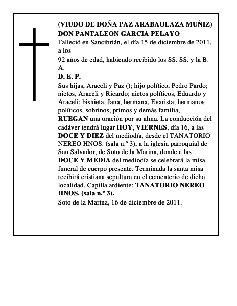 DON PANTALEON GARCIA PELAYO