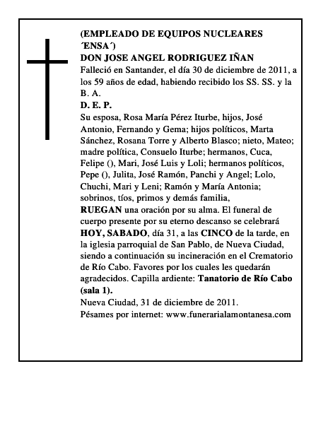 DON JOSE ANGEL RODRIGUEZ IÑAN