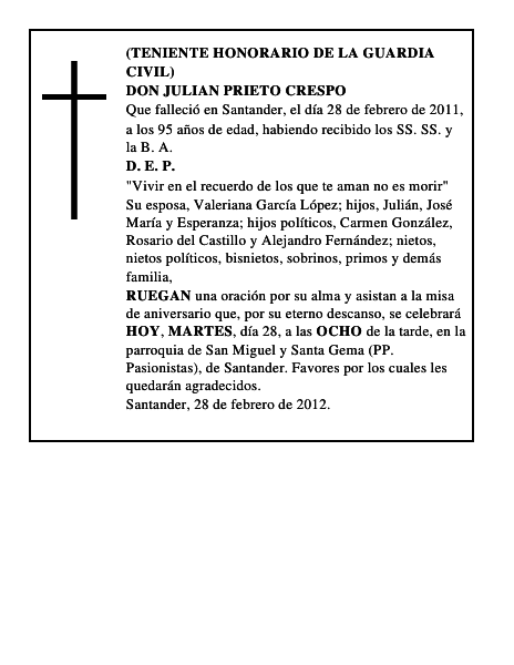DON JULIAN PRIETO CRESPO