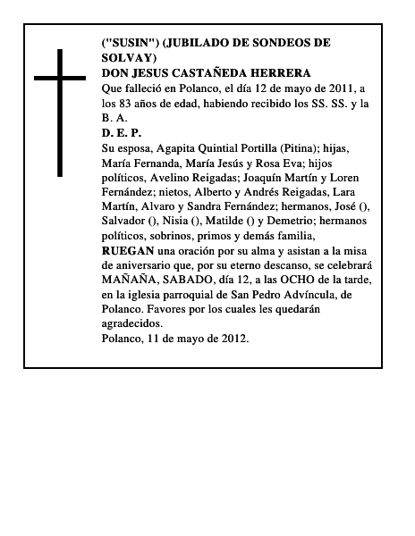 DON JESUS CASTAÑEDA HERRERA