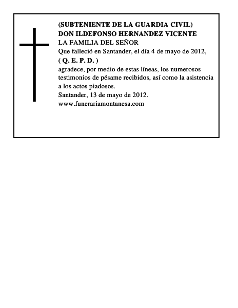 DON ILDEFONSO HERNANDEZ VICENTE