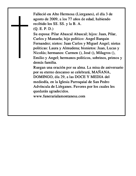 JUAN ABASCAL ABASCAL