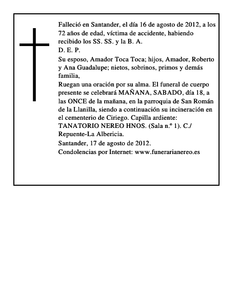 Maria del Carmen Diego Cubas