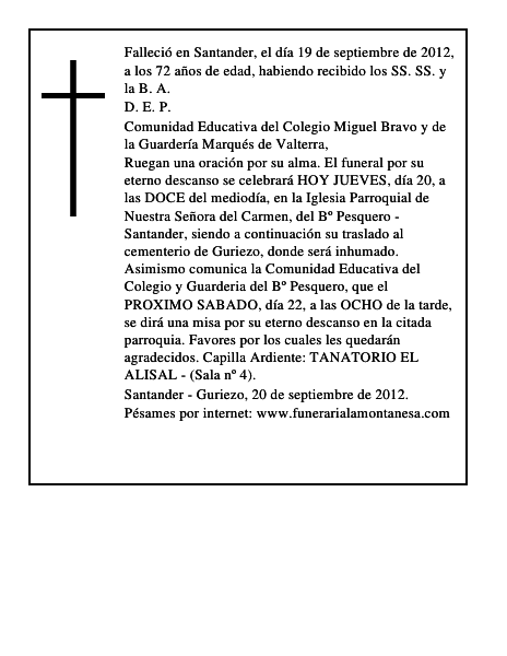 GLORIA GÜEMES EXPOSITO