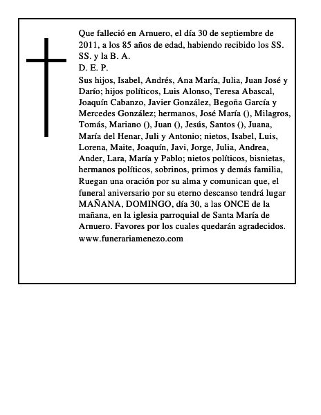 Isabel San Emeterio Madrazo