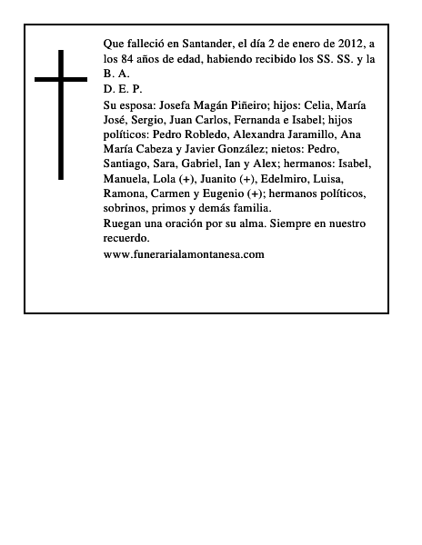 JOSE LEMA BARREIRO