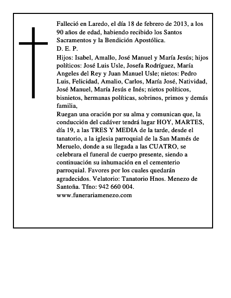 Felicidad Diego Gómez
