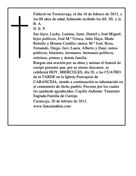 Josefa Cayuso Oria
