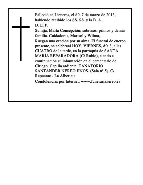 Concepción Gonzalez Sierra