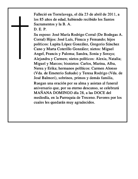 Isabel Sañudo Rubín Celis